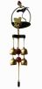 Indoor/Outdoor Decor Bronze Wind Chimes Wind Bells with 6 Bells, Style A