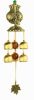Indoor/Outdoor Decor Bronze Wind Chimes Wind Bells with 6 Bells, Style J