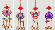 Elegant Chinese Knot High-quality Wind Chimes Embroidery Tuned Wind Chimes
