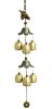 Home Decoration Copper Alloy 2 Layer Wind Chimes