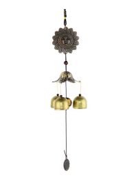Indoor/Outdoor Decor Bronze Windchime Household Ornaments Windbells-c