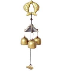 Bronze Chimes Car Ornaments Bell Indoor/Outdoor Decor Windchime-03
