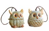 Rural Retro Owl Windchime Cafe Ornament Wind Bells