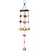 Pastoral style Wind Chimes Wind Bell 6 bells Colorful Fish