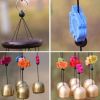 Pastoral style Wind Chimes Wind Bell 6 bells Colorful Fish