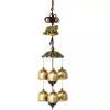 Chinese style Good Luck Wind Chimes Wind Bell 6 Copper Bells, H