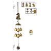 Chinese style Good Luck Wind Chimes Wind Bell 6 Copper Bells, K