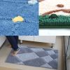 Absorbent Nonslip Door Mat Entrance Mat Doormat Floor Mat Entry Rug, Grey