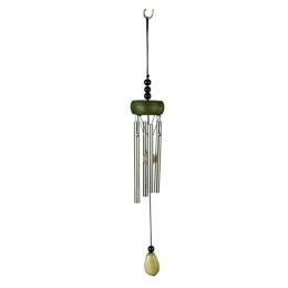 Cute And Fashionable Mini Wind Chime With Coffee Beads (L: 27CM)