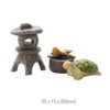 Lovely Cartoon Turtle Yard/Garden Resin Figurines for Pot Plant 2.5*1.5*2 CM